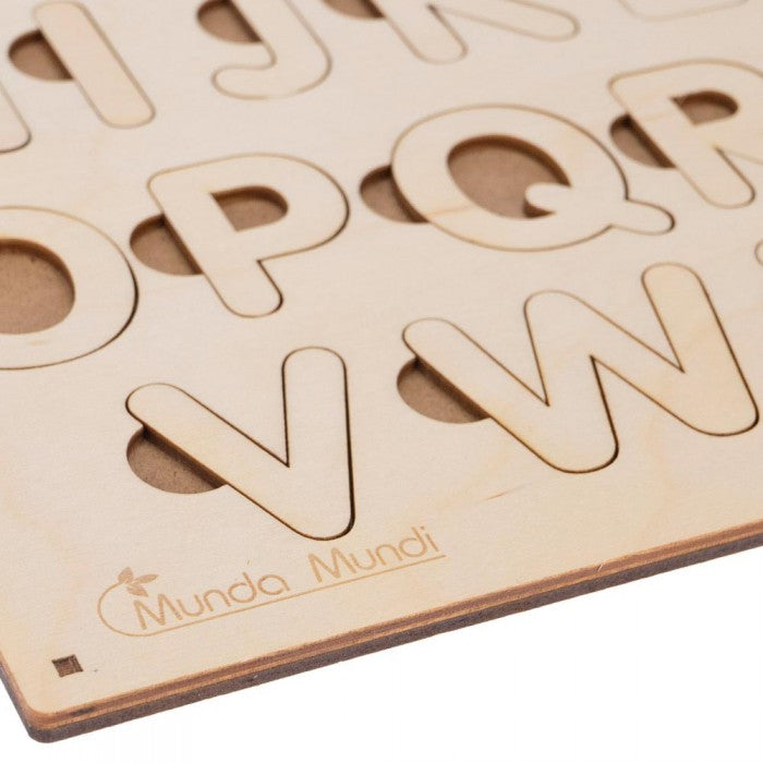 Houten Letter puzzel