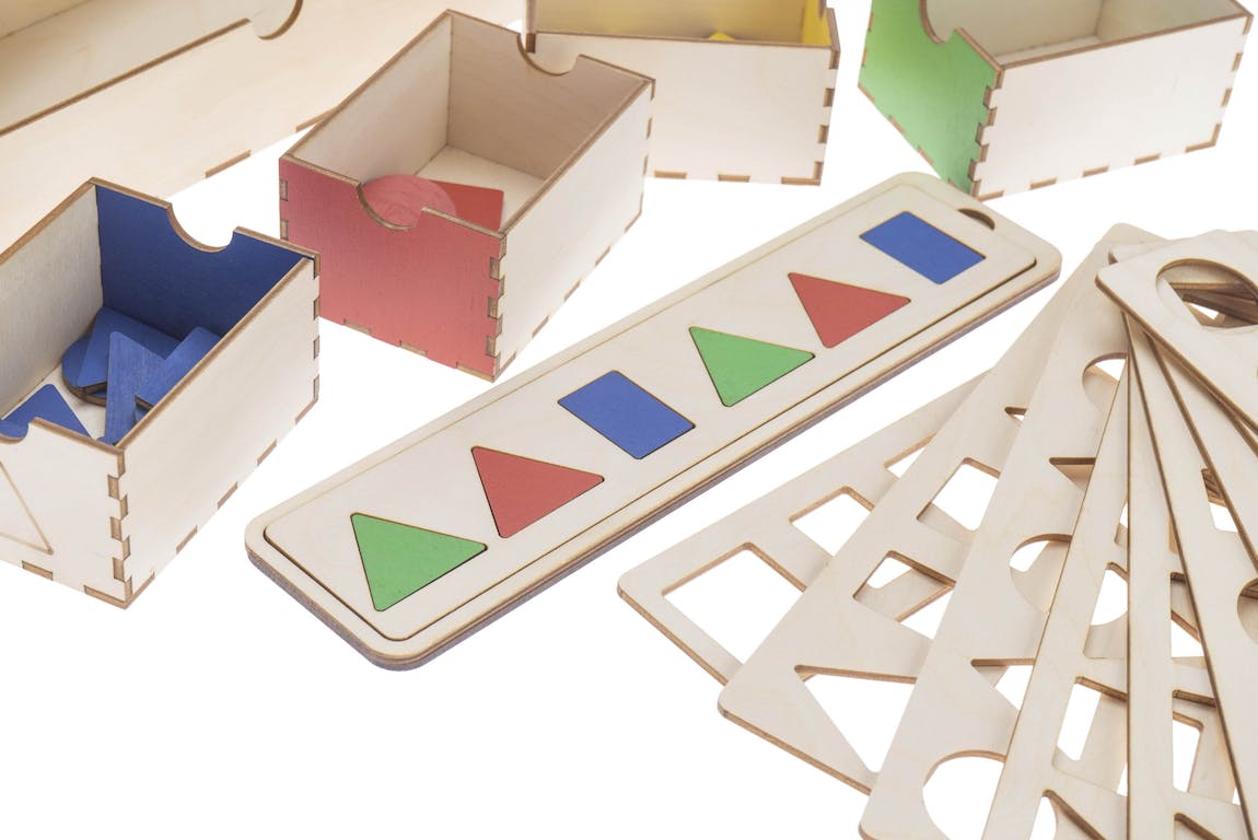 Sorteerbox Geometrische vormen