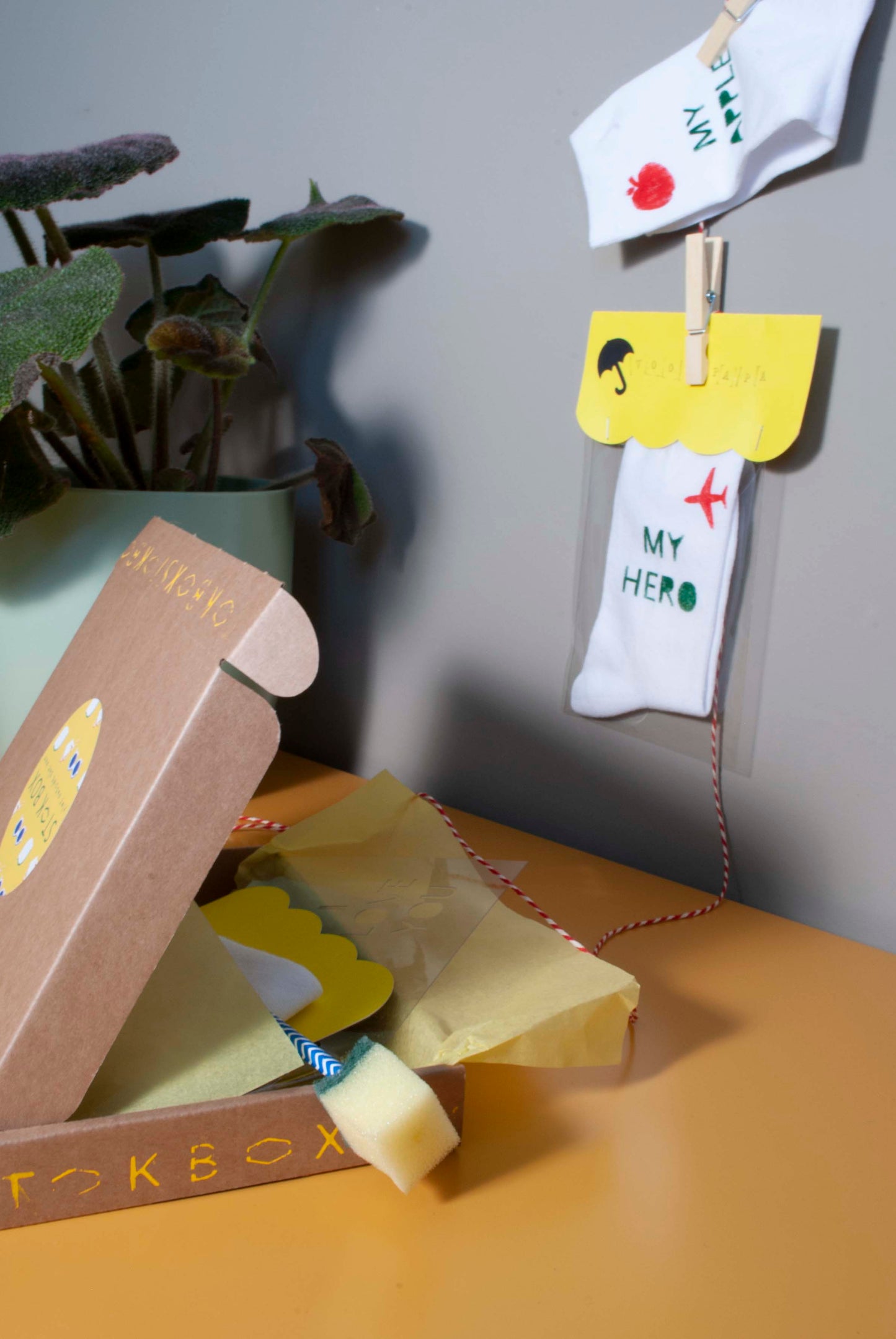 Special box - DIY sokken