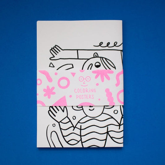 Inkleur poster Happy People
